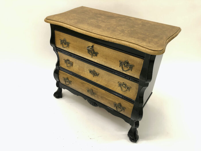 buikkastje zwart en hout - Image 2