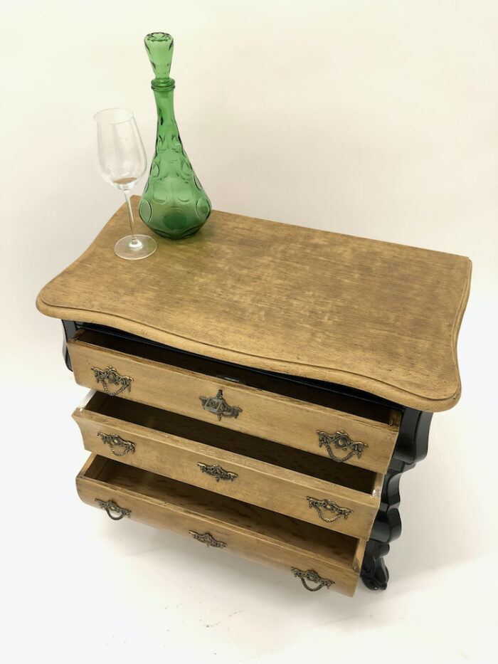 buikkastje zwart en hout - Image 3