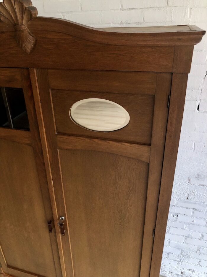 Kledingkast art deco hang drie planken lade - Image 11
