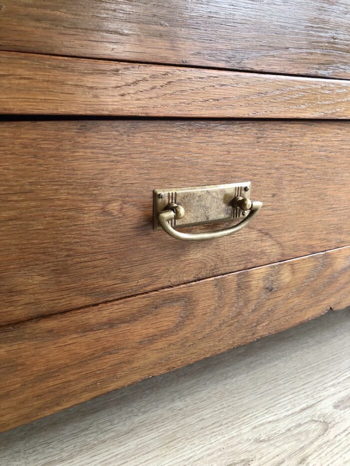 Kledingkast art deco hang drie planken lade - Image 16