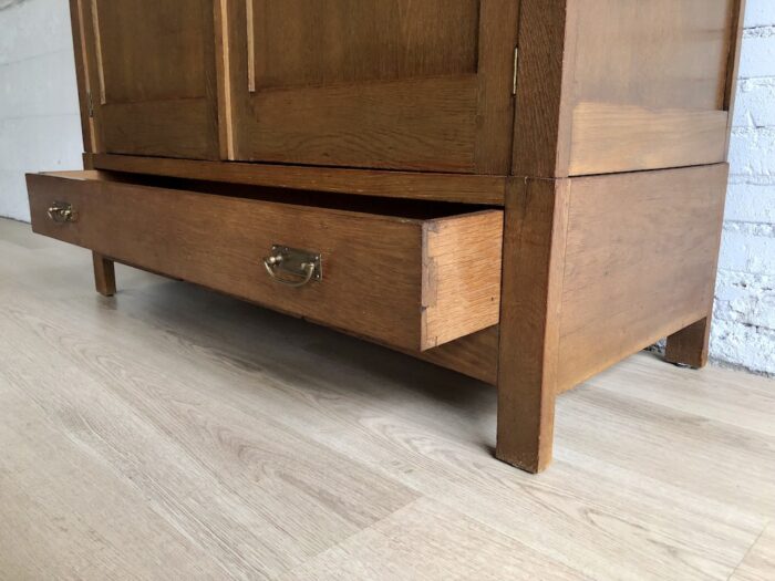 Kledingkast art deco hang drie planken lade - Image 18
